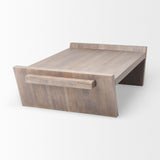 Mercana Elaine Coffee Table Brown Wood