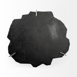 Mercana Shale Coffee Table Black Slate | Iron