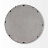 Mercana Gambit Wall Mirror Gray Wash Wood | 46" Round