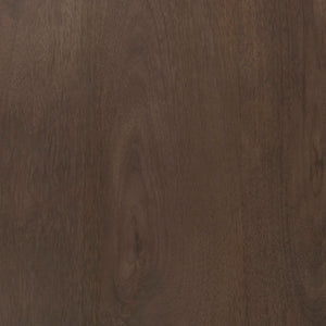 Mercana Faye Square Dining Table Dark Brown Wood | Square