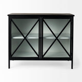 Mercana Aurelia Accent Cabinet Black Metal