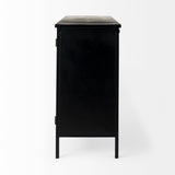 Mercana Aurelia Accent Cabinet Black Metal