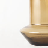 Mercana Amrita Vase Gold/Brown Glass | 10H