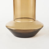 Mercana Amrita Vase Gold/Brown Glass | 10H