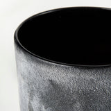 Mercana Squally Vase Black/Brown Ceramic | 9H