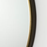 Mercana Piper Wall Mirror Gold Metal | 36"