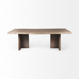 Mercana Konstantin Dining Table Medium Brown Wood