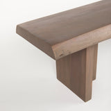 Mercana Konstantin Bench Medium Brown Wood