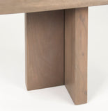 Mercana Konstantin Bench Medium Brown Wood