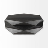 Mercana Arreto Coffee Table Black Wood