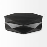 Mercana Arreto Coffee Table Black Wood