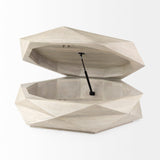 Mercana Arreto Coffee Table White Wood