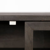 Mercana Arelius Sideboard Black-Brown Wood | Black Metal