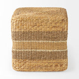 Mercana Maya Pouf Brown Seagrass | Square