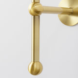 Mercana Chester Wall Sconce Gold Metal | Cream Shade