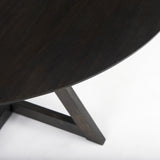 Mercana Jennings Dining Table Dark Brown Wood