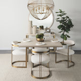 Mercana Chiron Chandelier Gold Metal