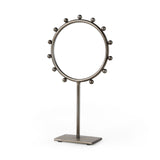 Mercana Elio Decorative Object Gunmetal Gray Metal | 15 H