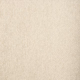 Mercana Westan Accent Chair Cream Bouclé Fabric | Brown Wood