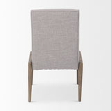 Mercana Palisades Dining Chair Gray | Brown Wood 