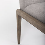 Mercana Palisades Dining Chair Gray | Brown Wood 