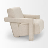 Mercana Sovereign Accent Chair Cream Fabric 