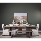 Mercana Konstantin Dining Table Medium Brown Wood