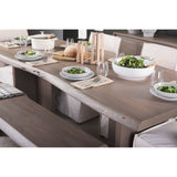 Mercana Konstantin Dining Table Medium Brown Wood