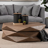 Mercana Arreto Coffee Table Brown Wood