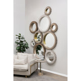 Mercana Cog Wall Mirror - Sterling 68687