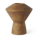 Mercana Esme Vase Light Brown Ceramic |  8.1H 