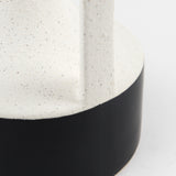 Mercana Burton White/Black Jug Vase 69649