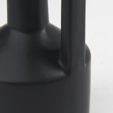 Mercana Burton Matte Black Jug Vase 69985