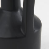 Mercana Burton Matte Black Jug Vase 69986