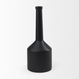 Mercana Burton Matte Black Jug Vase Matte Black Ceramic | 11.6H