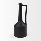 Mercana Burton Matte Black Jug Vase Matte Black Ceramic | 11.6H