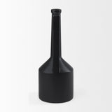 Mercana Burton Matte Black Jug Vase Matte Black Ceramic | 11.6H