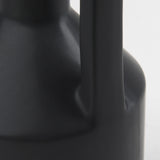 Mercana Burton Matte Black Jug Vase Matte Black Ceramic | 11.6H