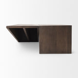 Mercana West Coffee Table Medium Brown Wood