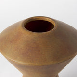 Mercana Esme Vase Light Brown Ceramic |  8.1H 