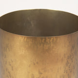 Mercana Juno Vase Antique Gold Metal | 8.5H