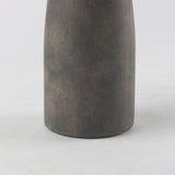 Mercana Kaz Vase  Earthy Brown Ceramic |  11.8H