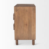 Mercana Astrid Accent Cabinet Brown Wood