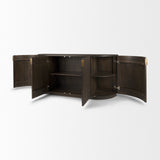 Mercana Terra Sideboard Dark Brown Wood