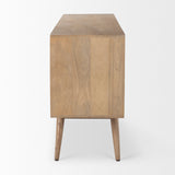 Mercana Sable Sideboard Light Brown Wood