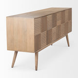 Mercana Sable Sideboard Light Brown Wood