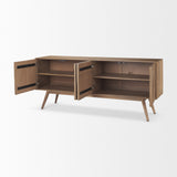 Mercana Sable Sideboard Light Brown Wood