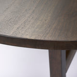 Mercana Viktor Dining Table Dark Brown Wood | 94L