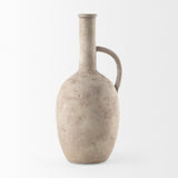 Mercana Zenni Vase Beige Ceramic | 16.5H