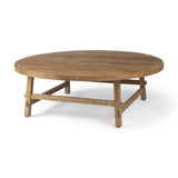 Mercana Rosie Coffee Table Medium Brown Wood | 48"